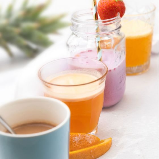 Dranken, warm en koud, net wat je lekker vindt.